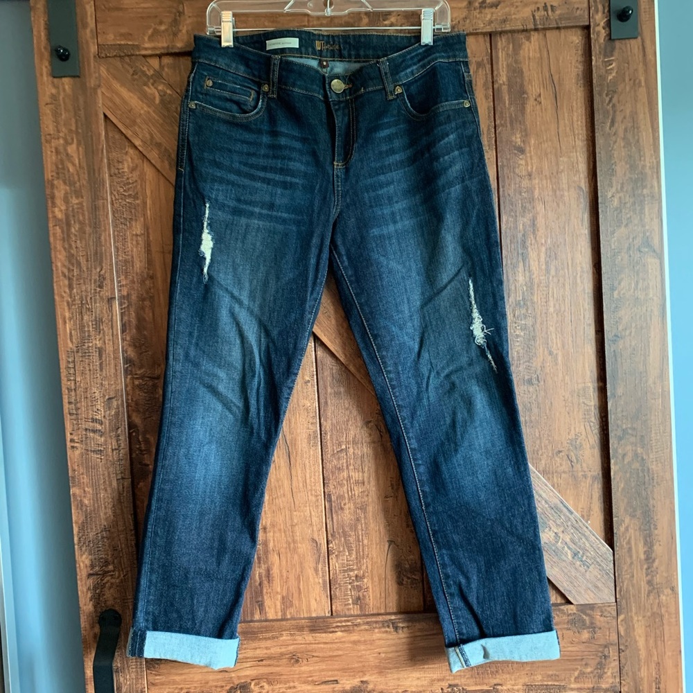 Kut from the Kloth Catherine boyfriend jeans